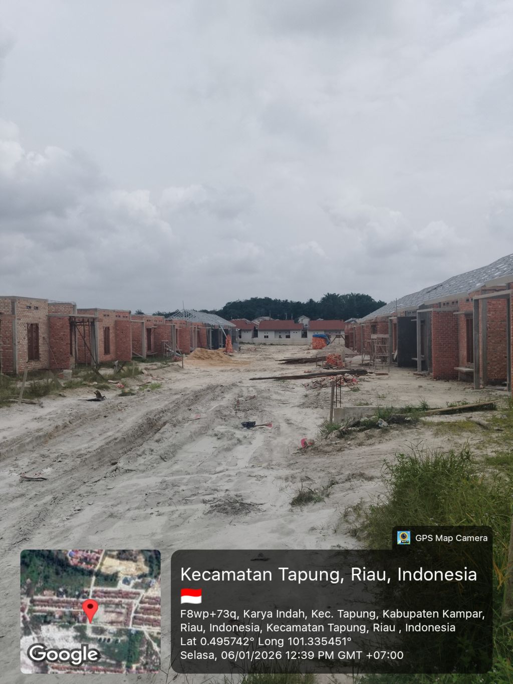 foto gerbang perumahan NEW GARUDA SAKTI 45