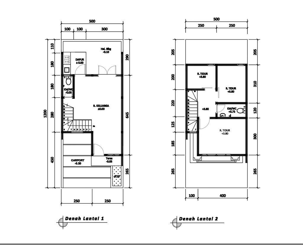 foto denah rumah tipe 63 New Compact HC Classic (3KT) (648) perumahan G-Land Arcadia Buahbatu