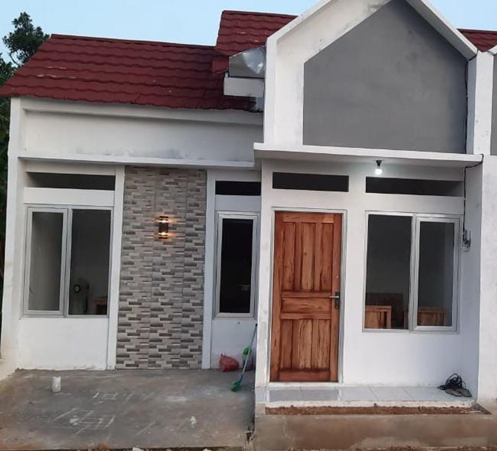 foto tampak rumah tipe 36/72 perumahan Bukit Rangkas Indah Tahap 1