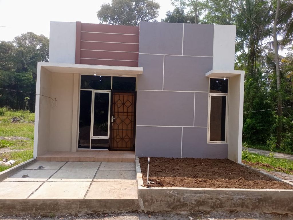 foto tampak rumah tipe 30/60 perumahan Green Savana 1