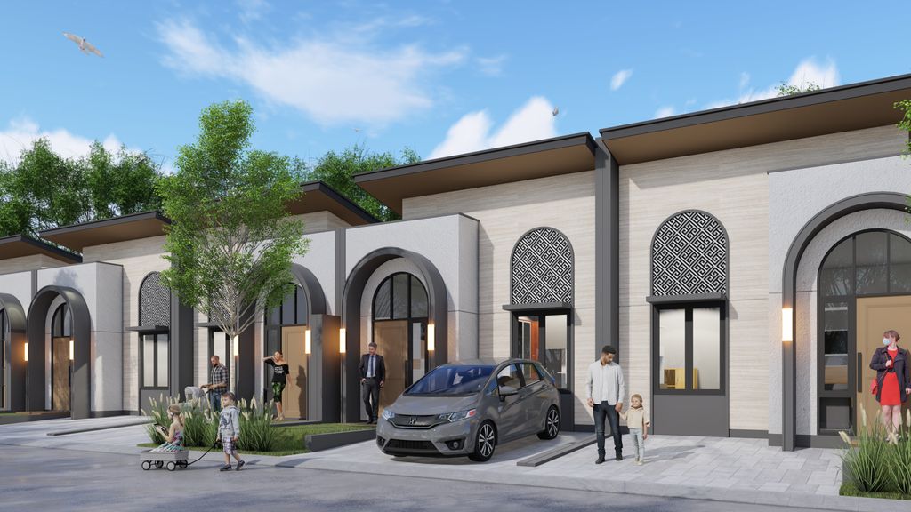 foto tampak rumah tipe T-38/66 perumahan KARAWANG GREEN VILLAGE 3