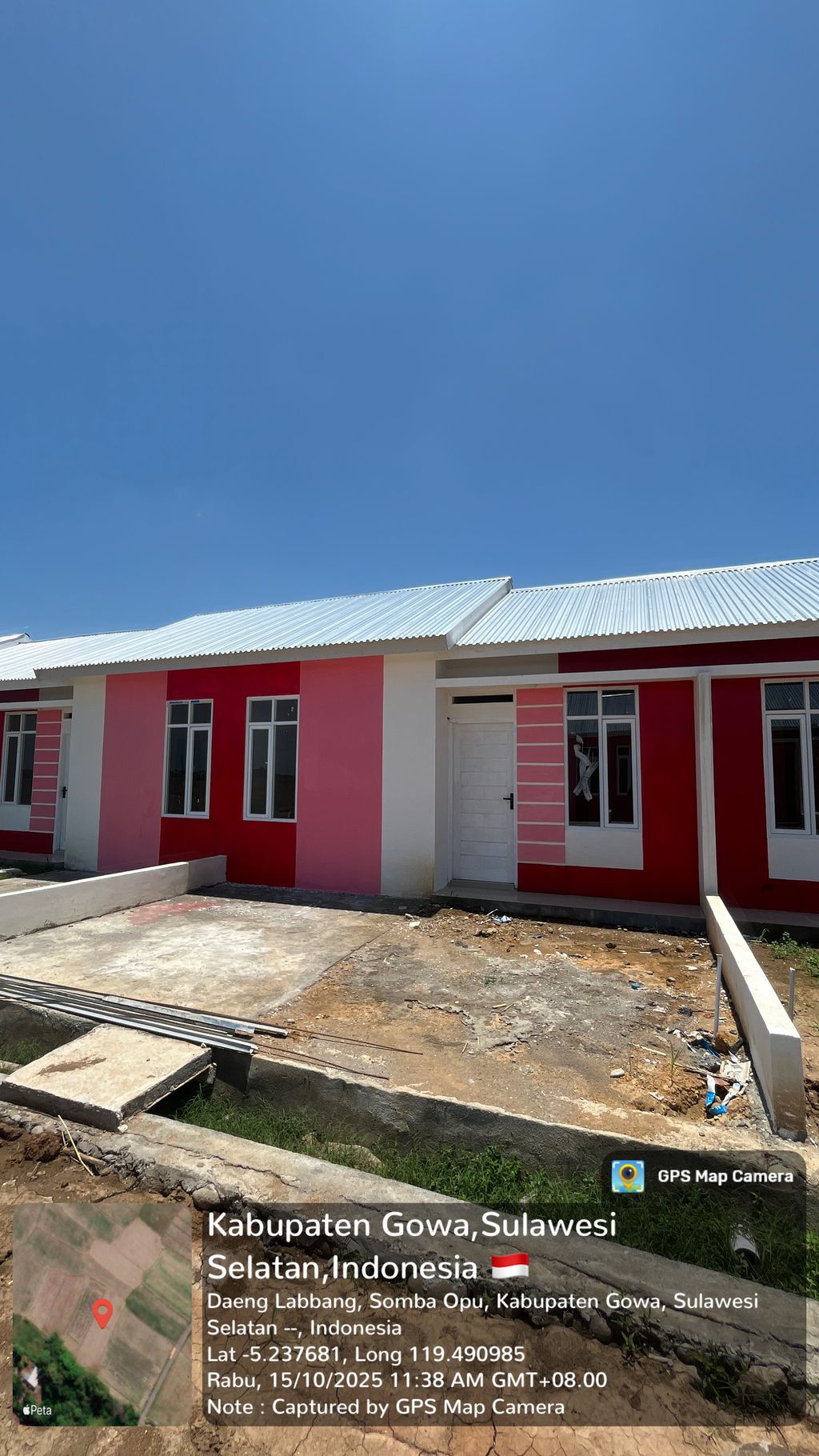 foto contoh rumah perumahan DARUSSALAM LAND 3 PATTIRO - TAHAP 2