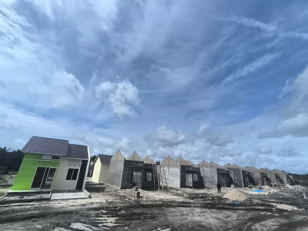 foto posisi tengah perumahan CALISTA MAHARANI RESIDENCE