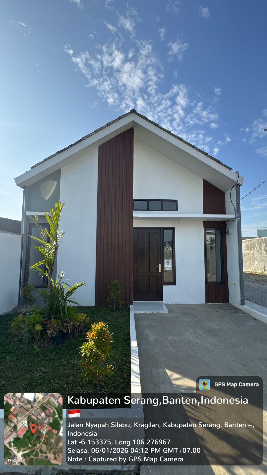 foto contoh rumah perumahan Kragilan Indah Residence