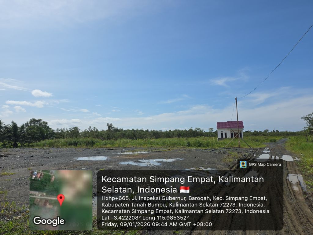 foto posisi tengah perumahan Barokah indah residence 4