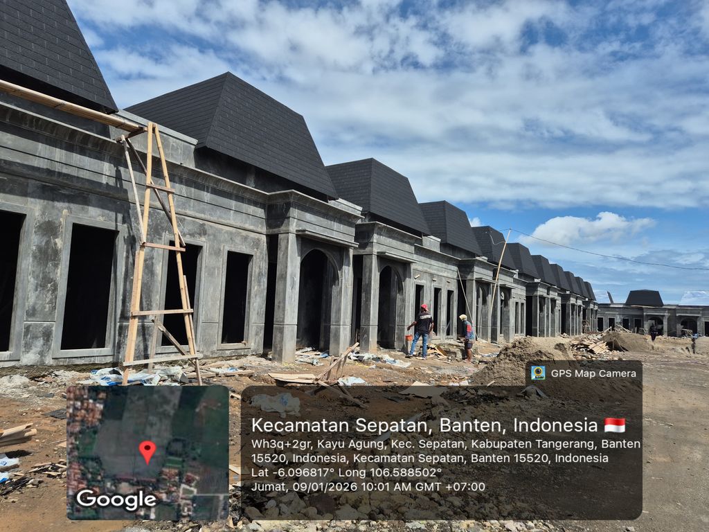 foto contoh rumah perumahan the Paradise Park Residence Premiere