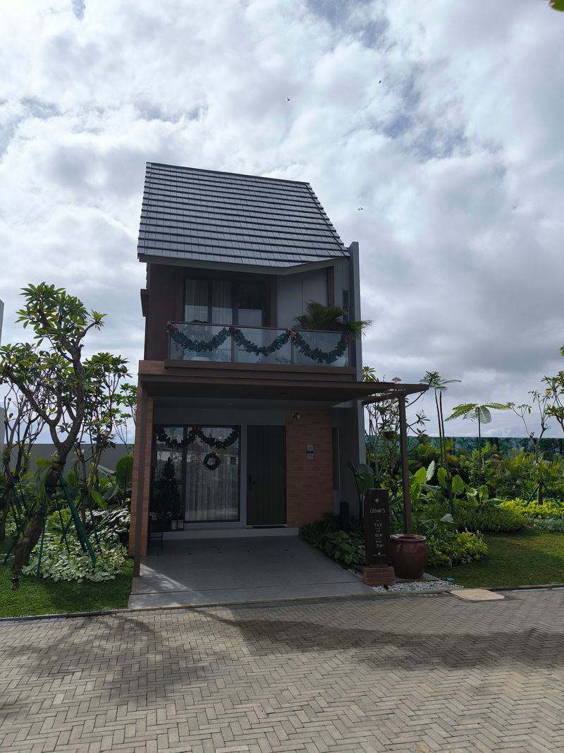 foto contoh rumah perumahan CITRA 8 EXT