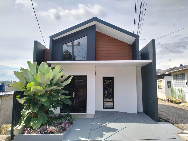 foto contoh rumah perumahan Hukoci Green Residence