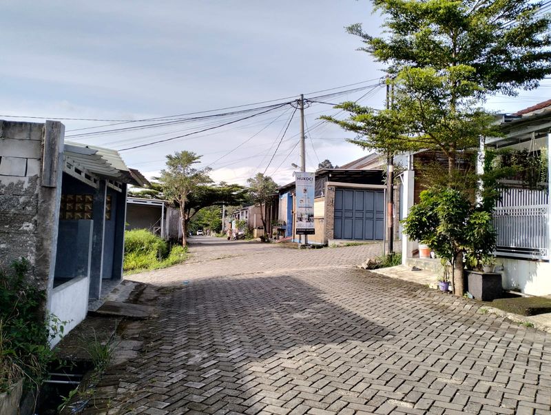 foto posisi tengah perumahan Hukoci Green Residence