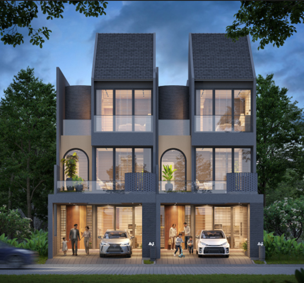 foto tampak rumah tipe Ixora Valley I / 21 273/120 perumahan The Araya