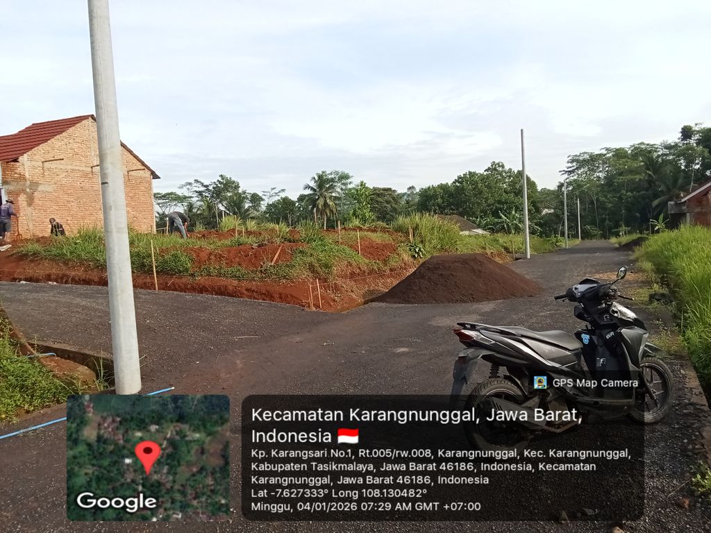 foto posisi tengah perumahan METRO KARANG RESIDENCE
