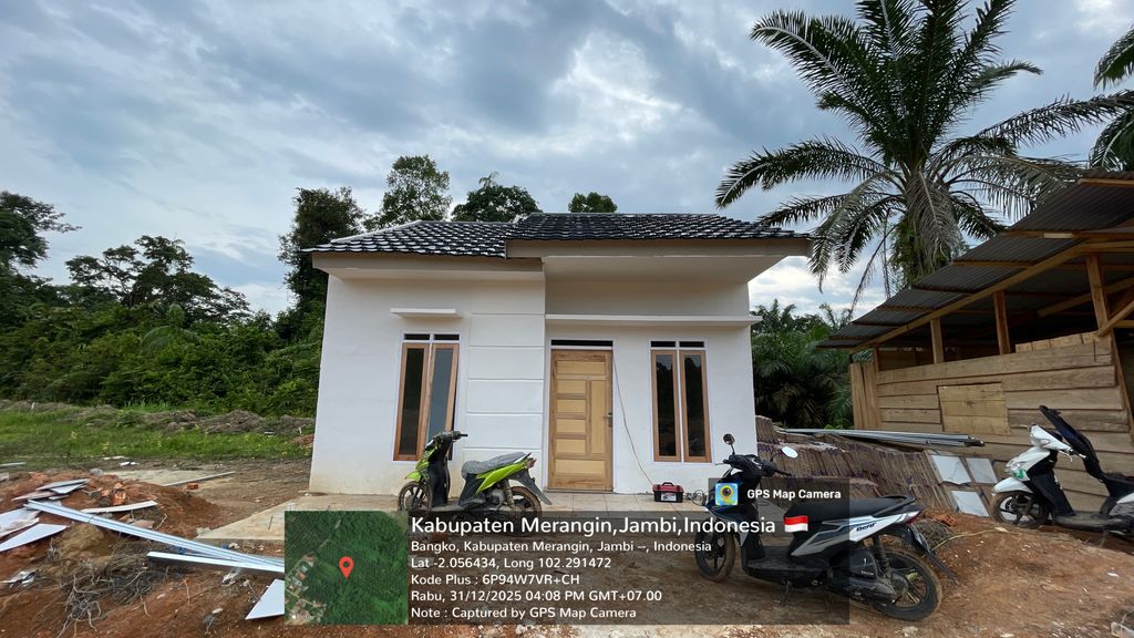 foto tampak rumah tipe 36 perumahan AZ ZAHRA RESIDENCE 4