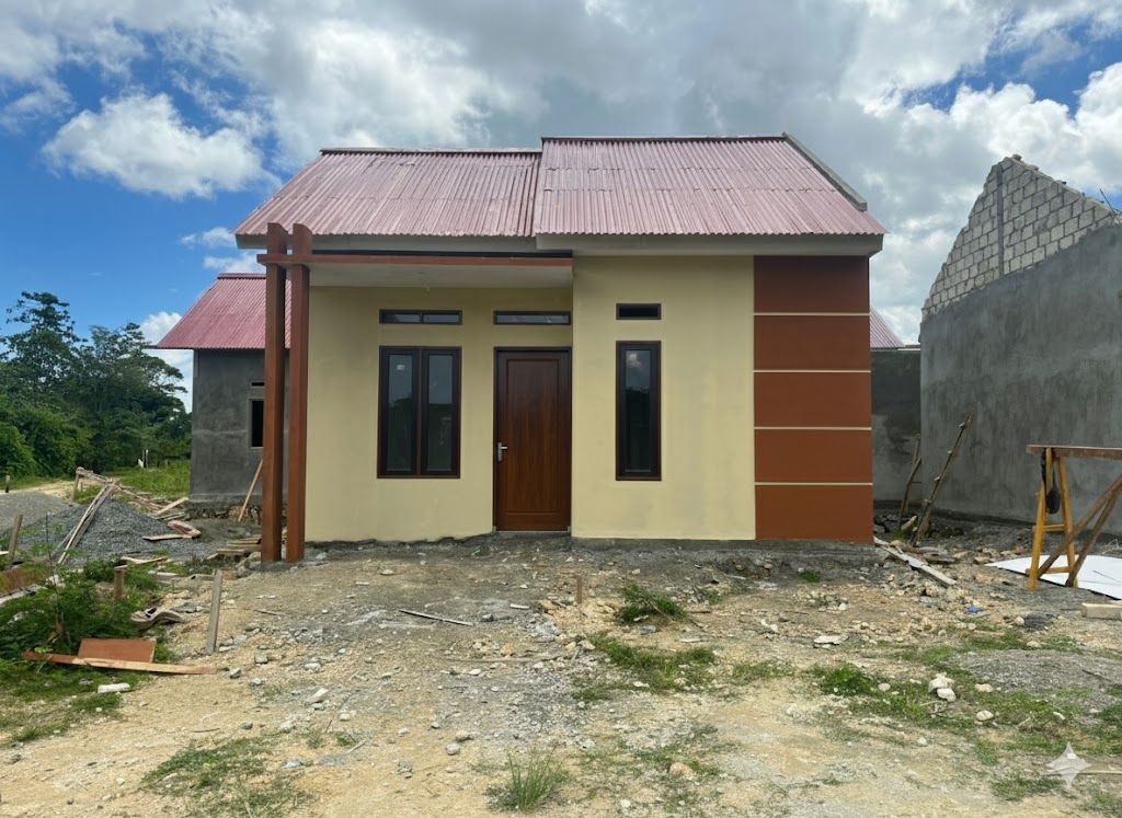 foto tampak rumah tipe 36 perumahan HOLTEKAMP INDAH BLOK B
