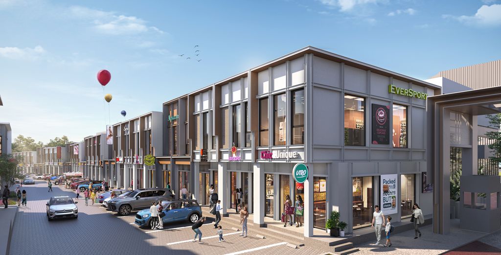 foto tampak rumah tipe 107 (107/50) NSD 4X12.5 perumahan PERUM. KOTA WISATA