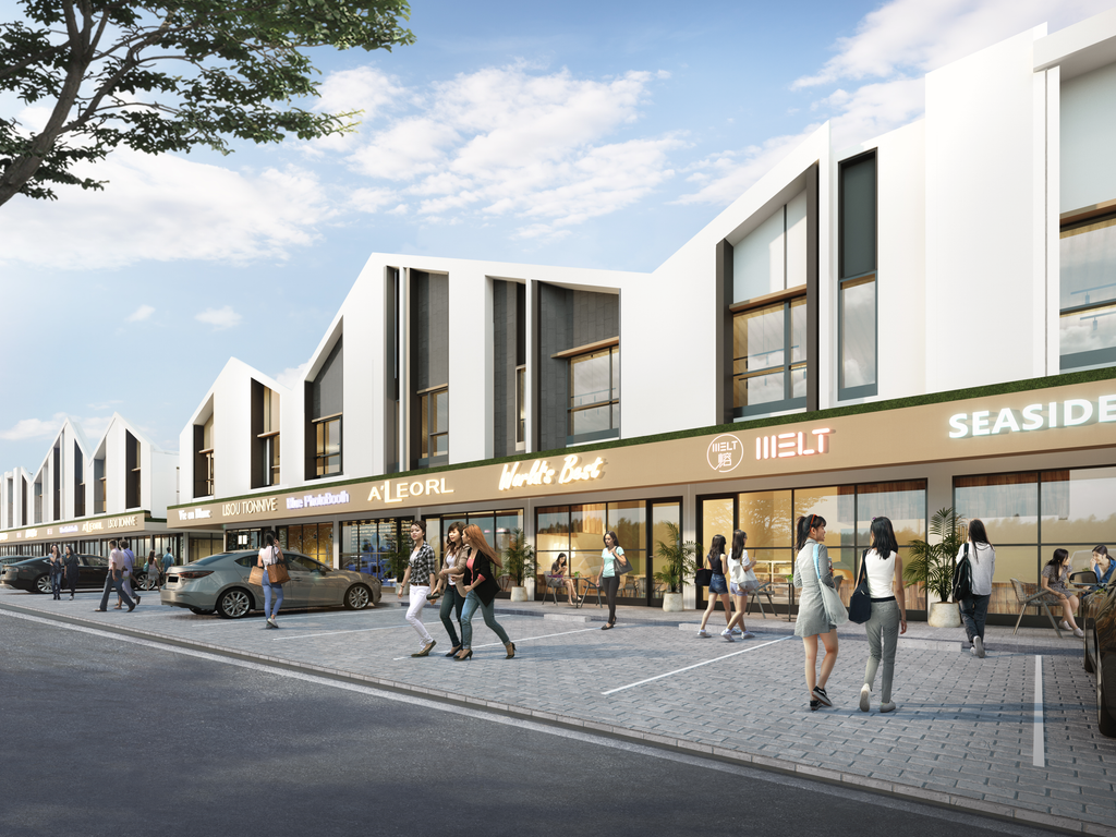 foto tampak rumah tipe Ruko 100/74 perumahan KARAWANG GREEN VILLAGE 3