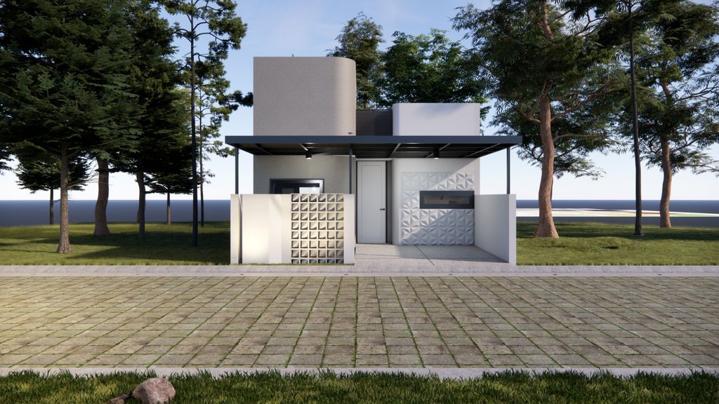 foto tampak rumah tipe N perumahan SAMANATA LIVINS 003