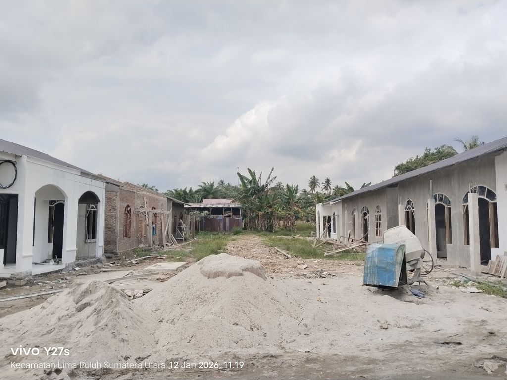 foto posisi tengah perumahan Perumahan Batubara Bahagia