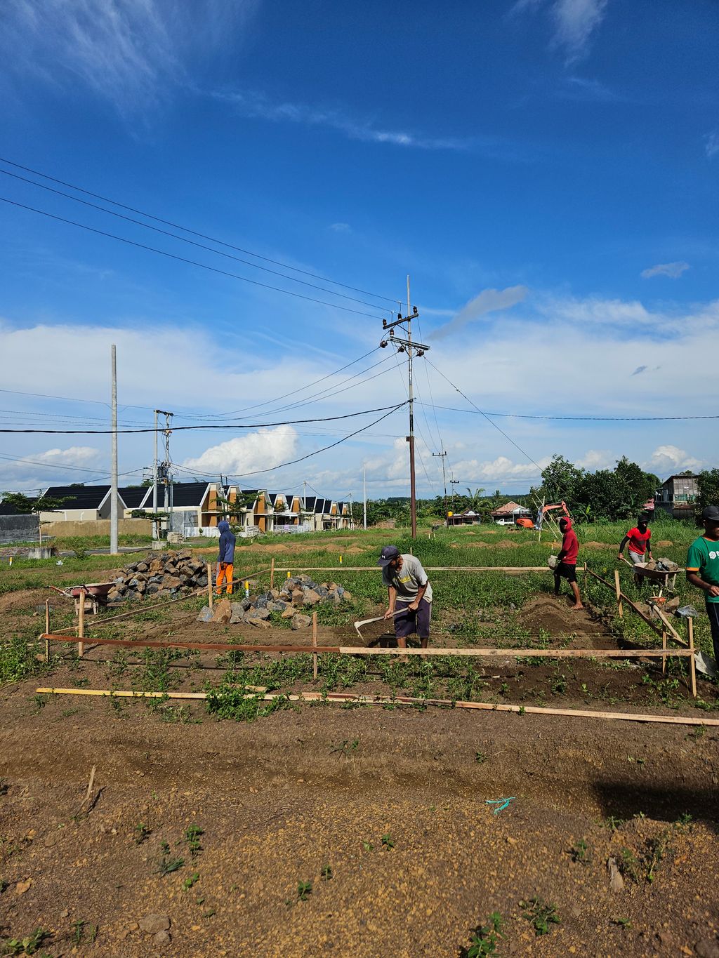 foto posisi tengah perumahan Arga Permai Residence