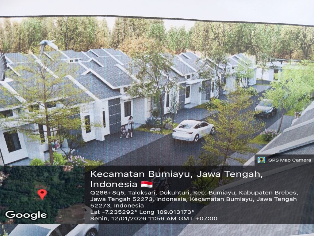 foto posisi tengah perumahan PARAMADINA VILLAGE