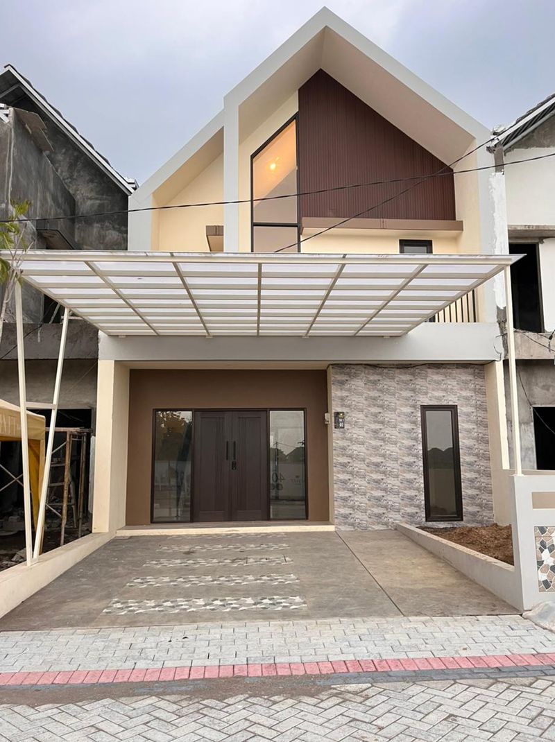 foto contoh rumah perumahan Velvet Juanda