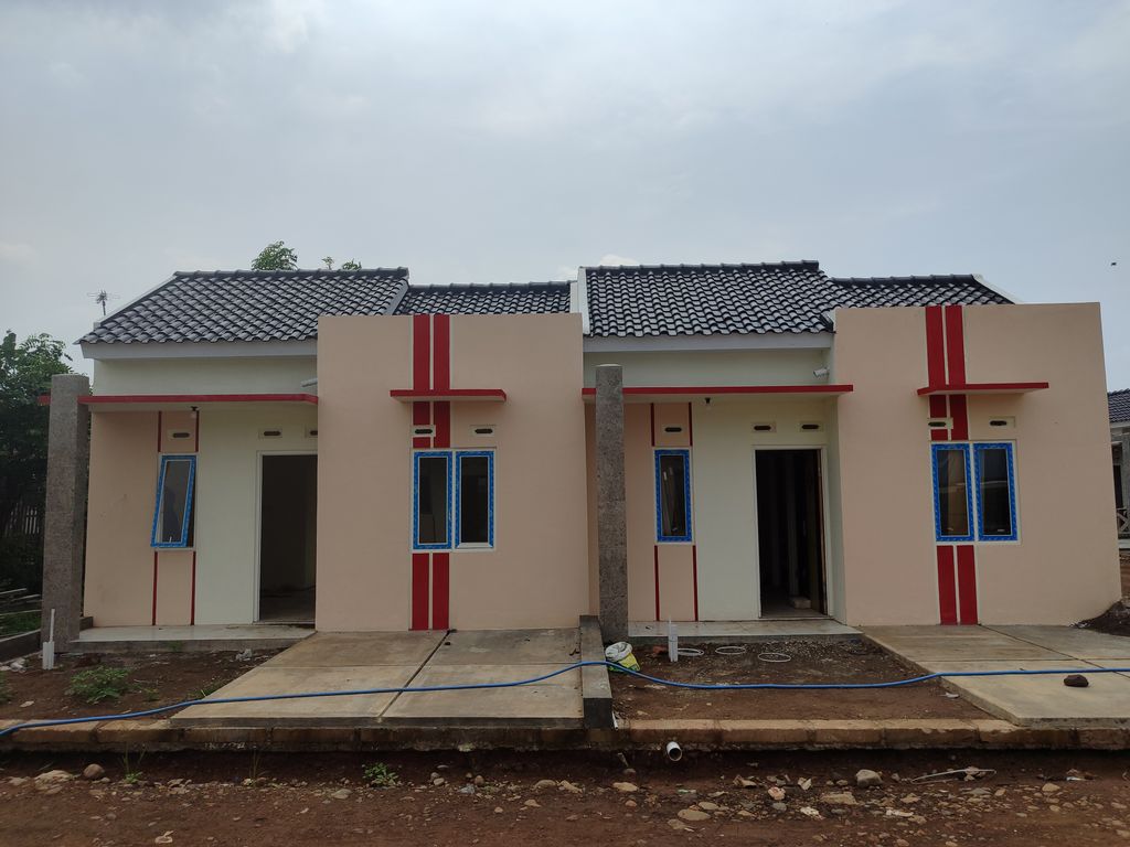 foto tampak rumah tipe 30/61 perumahan GREEN HARMONI TLUWUK WEDARIJAKSA