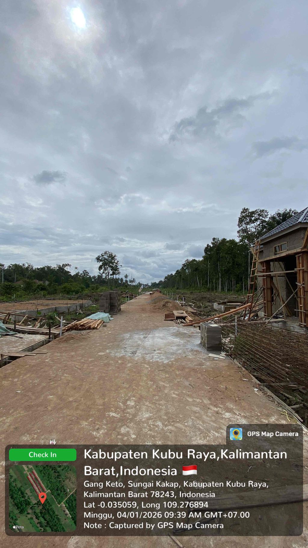 foto posisi tengah perumahan GRIYA DHARMA RESIDENCE 3
