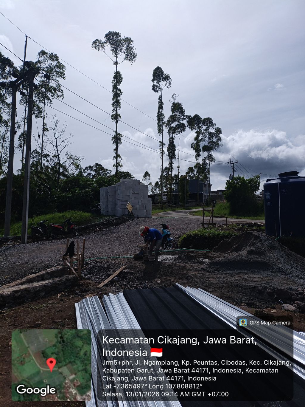 foto gerbang perumahan INARA BUMI CIKAJANG