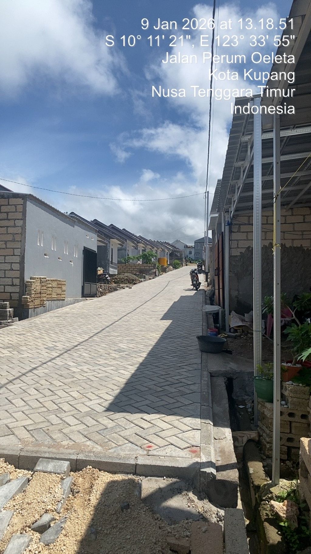 foto posisi tengah perumahan Bumi Penkase indah 2