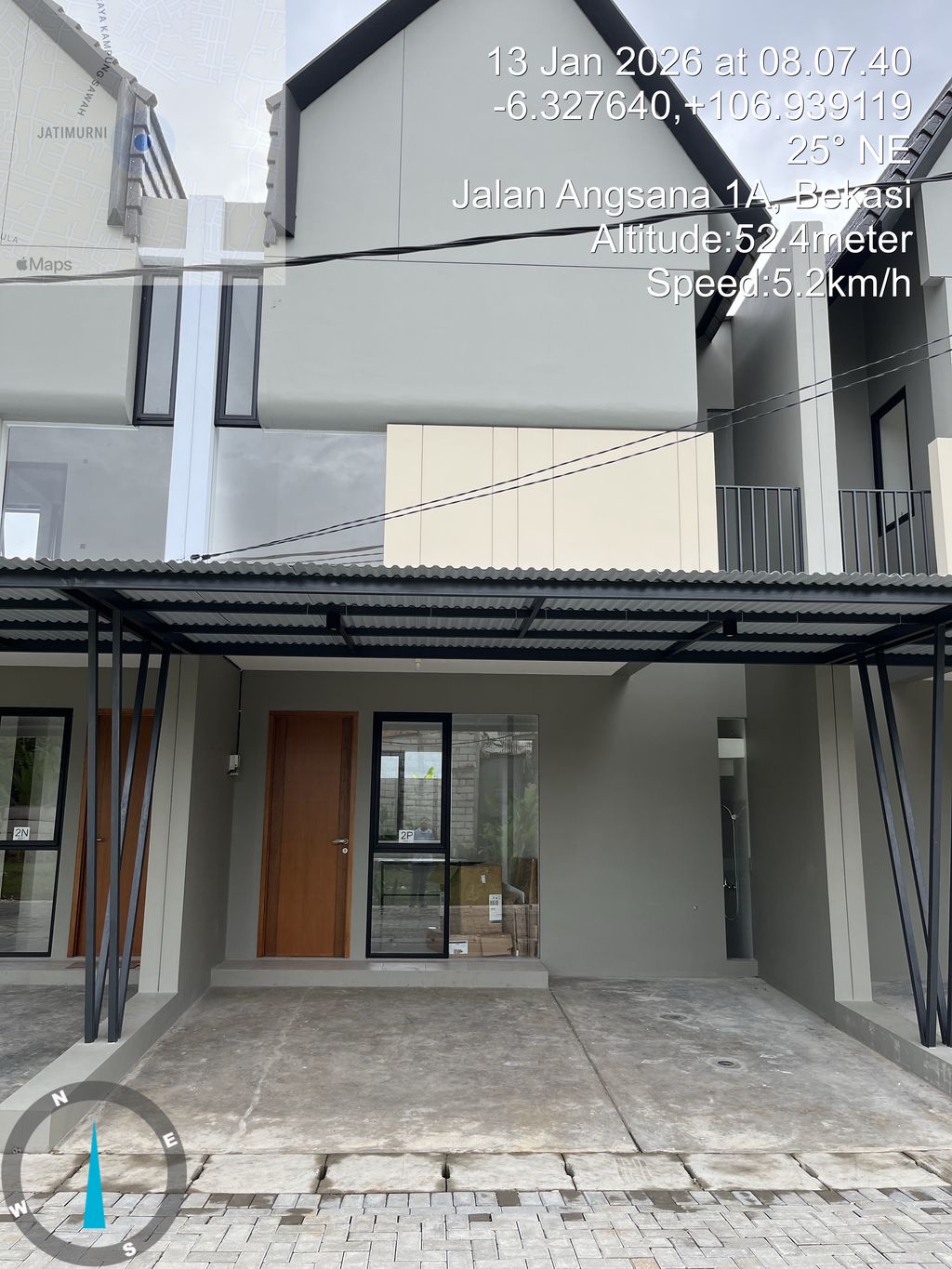 foto contoh rumah perumahan ANGSANA RESIDENCE