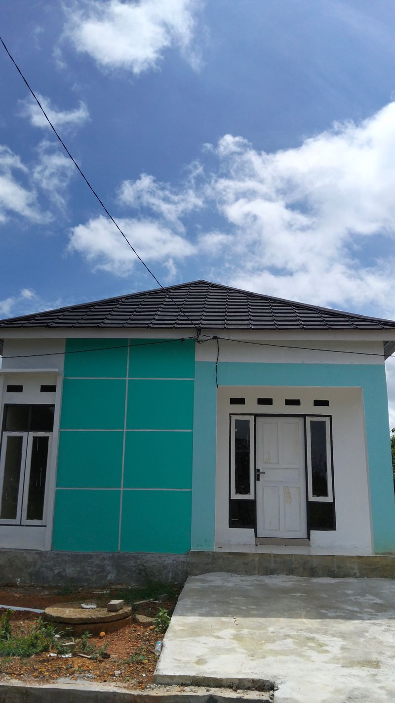 foto contoh rumah perumahan CLUSTER CORUNA 2