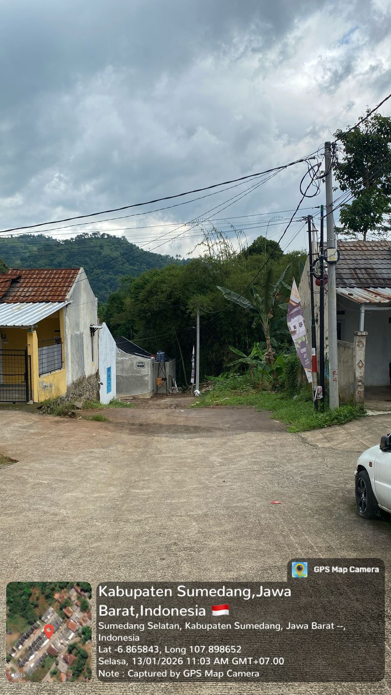 foto posisi tengah perumahan Great Land Pasanggrahan
