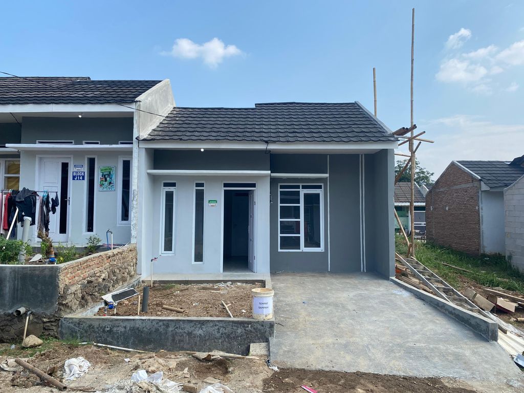 foto tampak rumah tipe 30/60 perumahan JATIMEKAR REGENCY TAHAP II