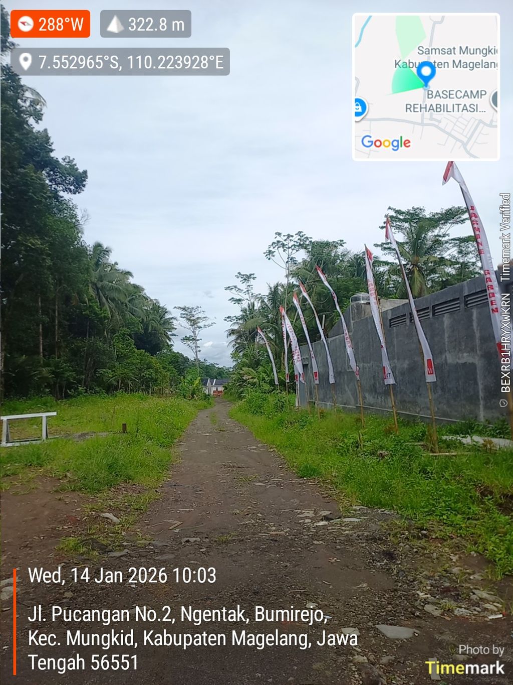 foto gerbang perumahan Perumahan De Jasmine Garden Bumirejo