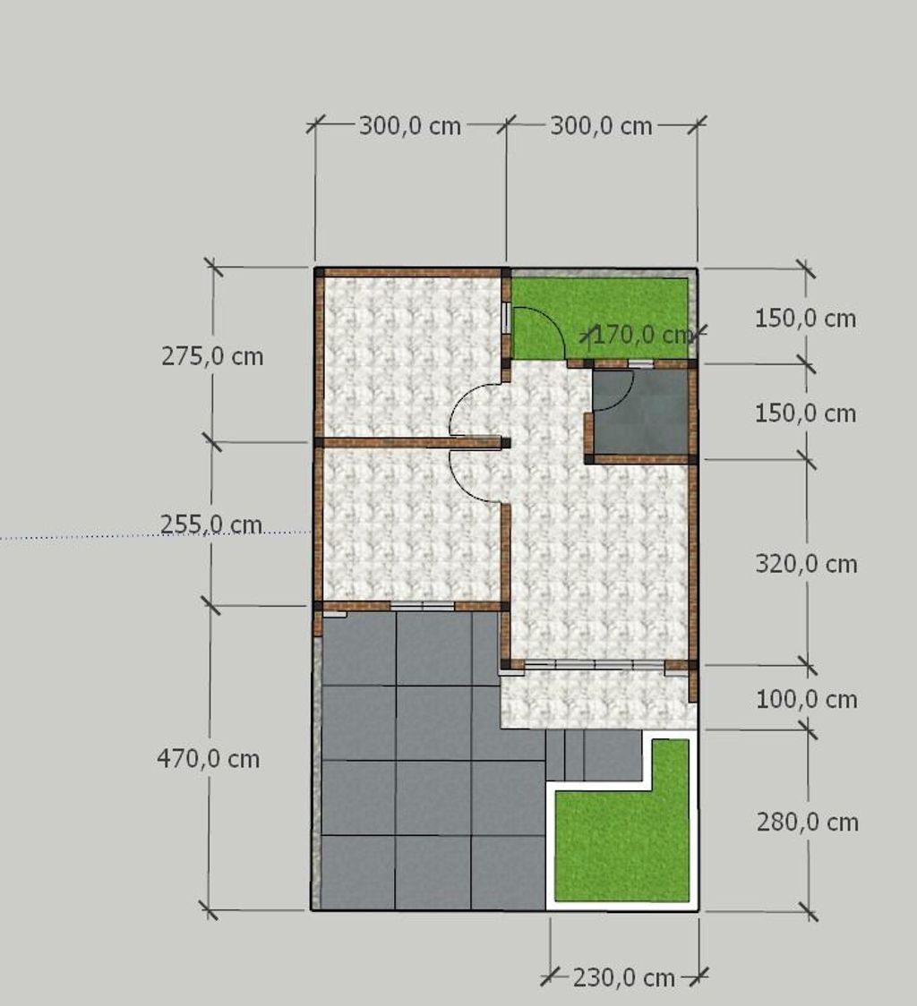 foto denah rumah tipe Rumah Subsidi Eropa perumahan DE JAVA VALLEY RESIDENCE