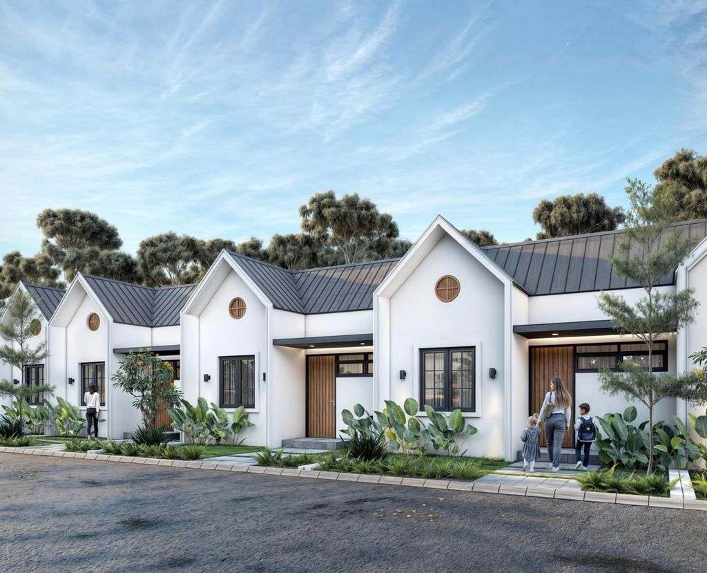 foto tampak rumah tipe Subsidi perumahan THE GREEN TAKKALALA 2