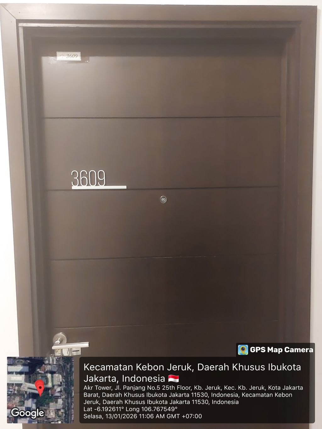 foto tampak rumah tipe 3609 perumahan AKR Gallery West Office Tower & Residences