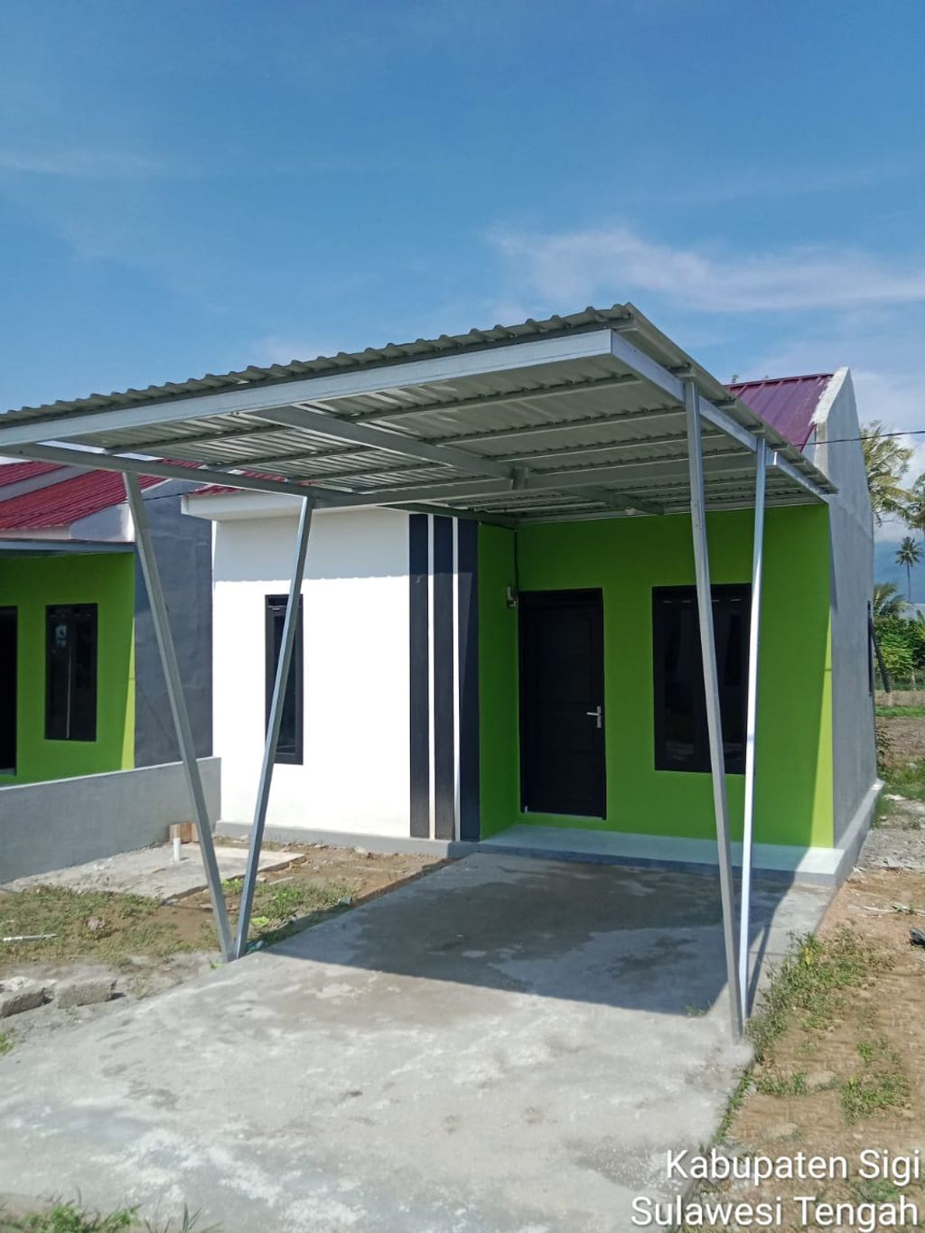 foto tampak rumah tipe 36 perumahan GRIYA PERMATA 2 TINGGEDE