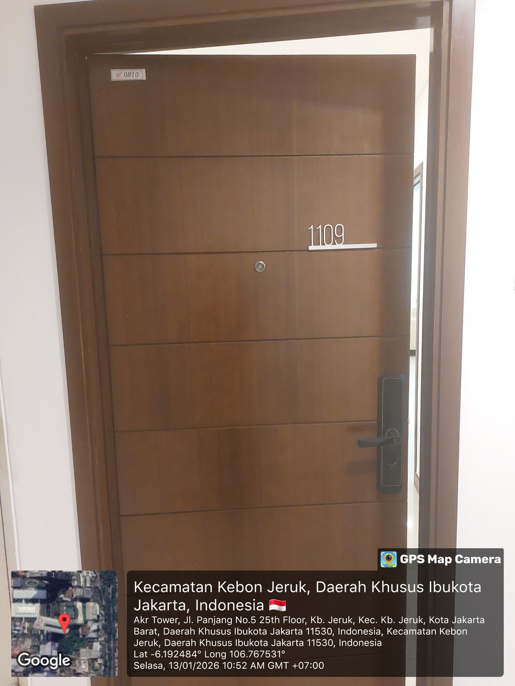 foto tampak rumah tipe 1109 perumahan AKR Gallery West Office Tower & Residences