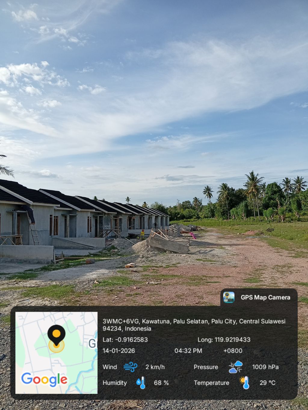 foto posisi tengah perumahan FALAIS LIVING