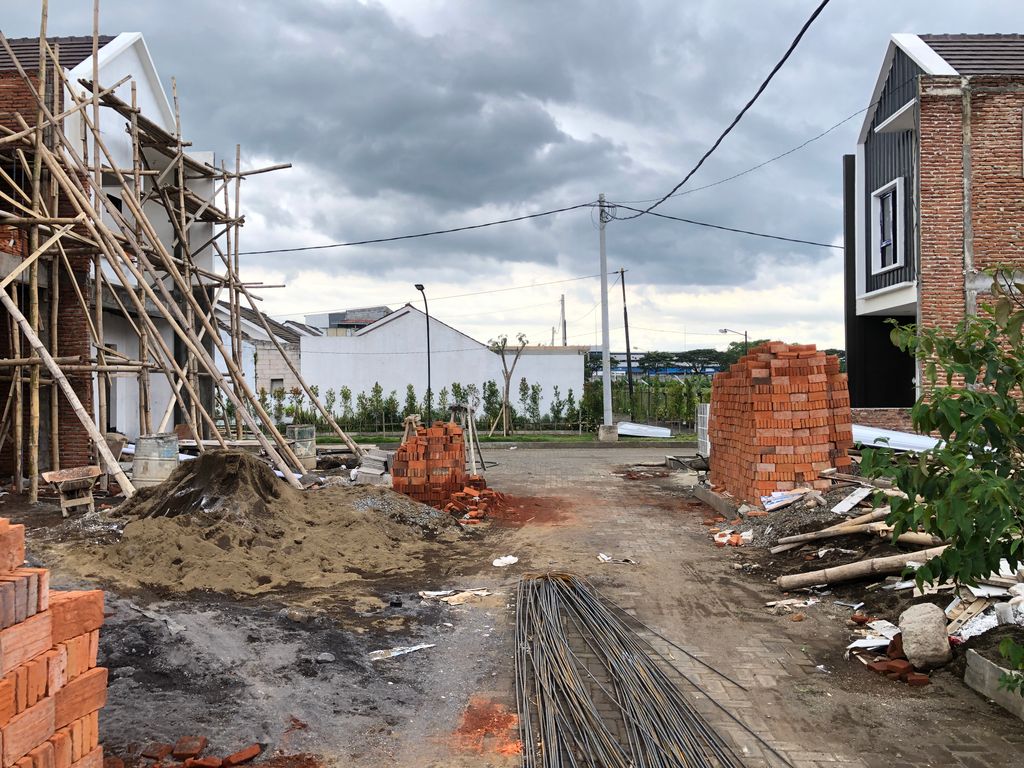 foto posisi tengah perumahan Nora Park