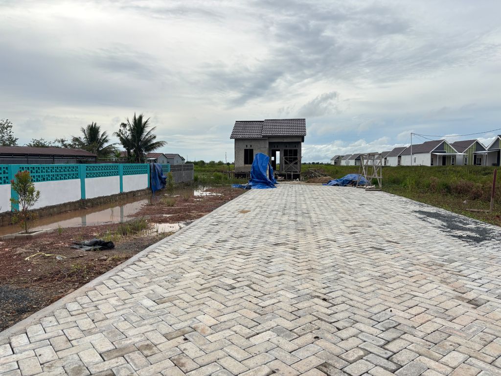 foto posisi tengah perumahan MUTIARA ASRI VILLAGE