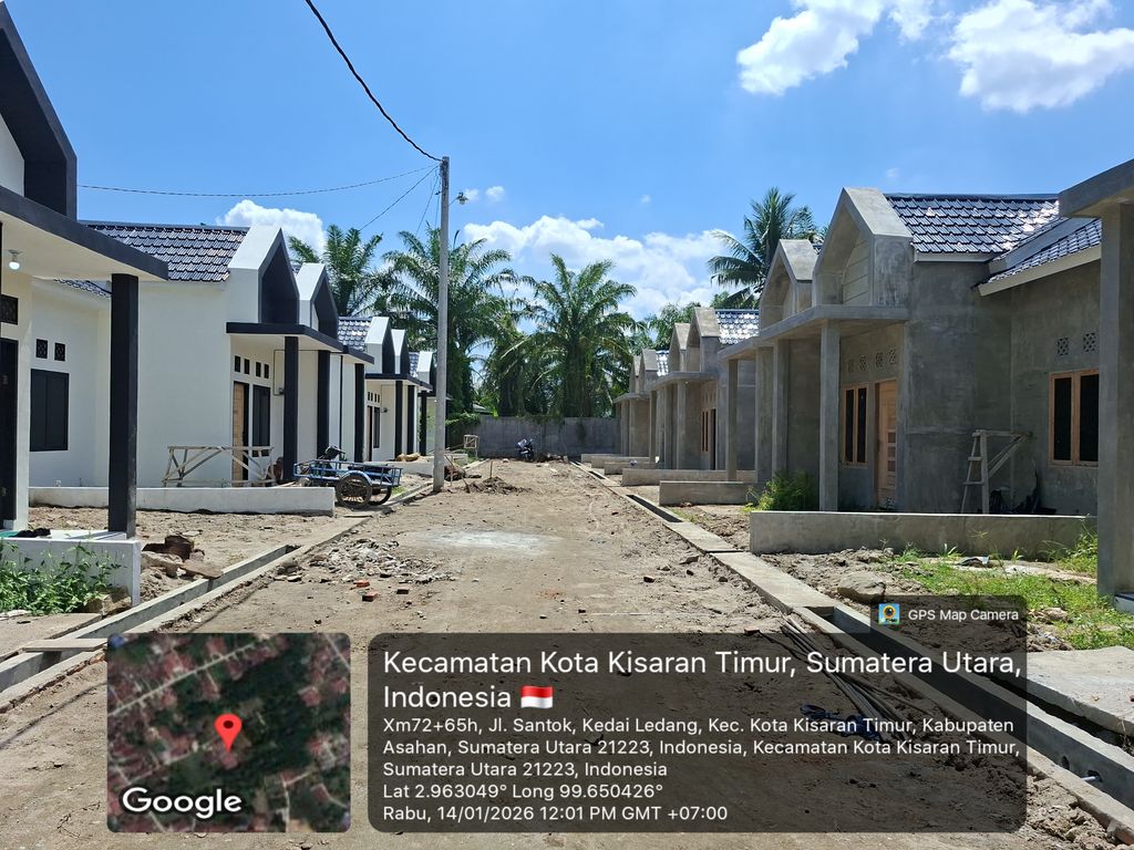 foto posisi tengah perumahan RAFTHA VILLAGE 2