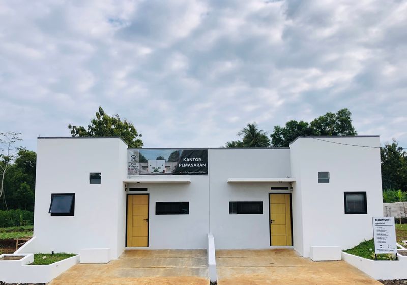 foto contoh rumah perumahan Puri Cahaya Cikelet