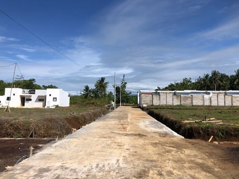 foto posisi tengah perumahan Puri Cahaya Cikelet