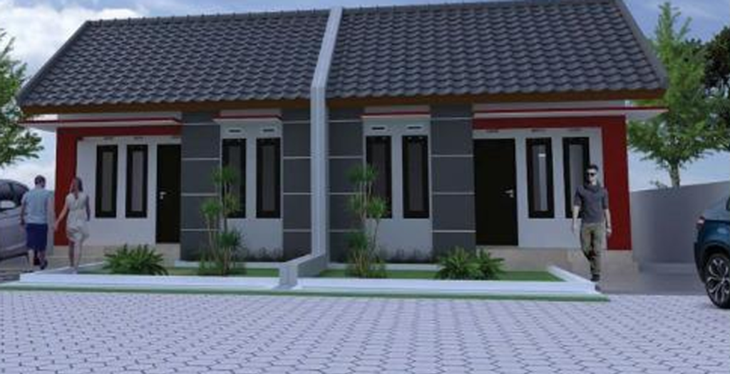 foto tampak rumah tipe 32/100 NEW perumahan SAMOTA RESIDENCE