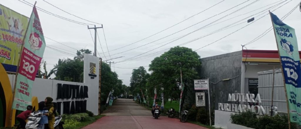foto gerbang perumahan MUTIARA PURI HARMONI 3 Perluasan ke 2