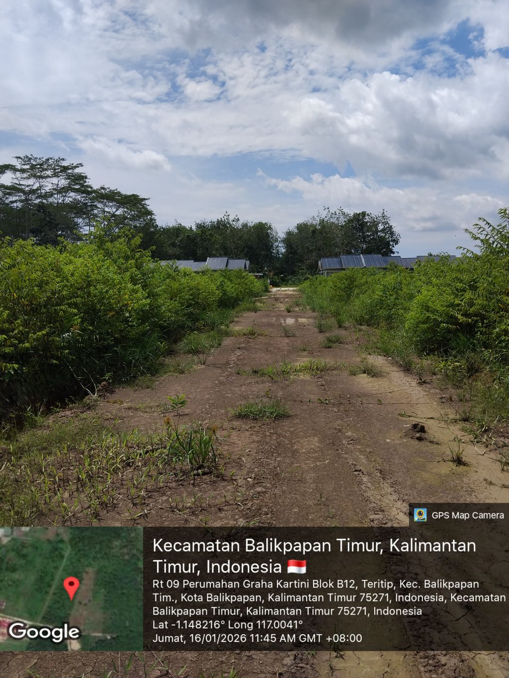 foto posisi tengah perumahan Grend Kartini Permai 2
