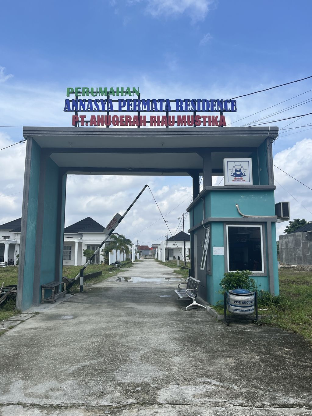 foto gerbang perumahan PERUMAHAN ANNASYA PERMATA RESIDENCE