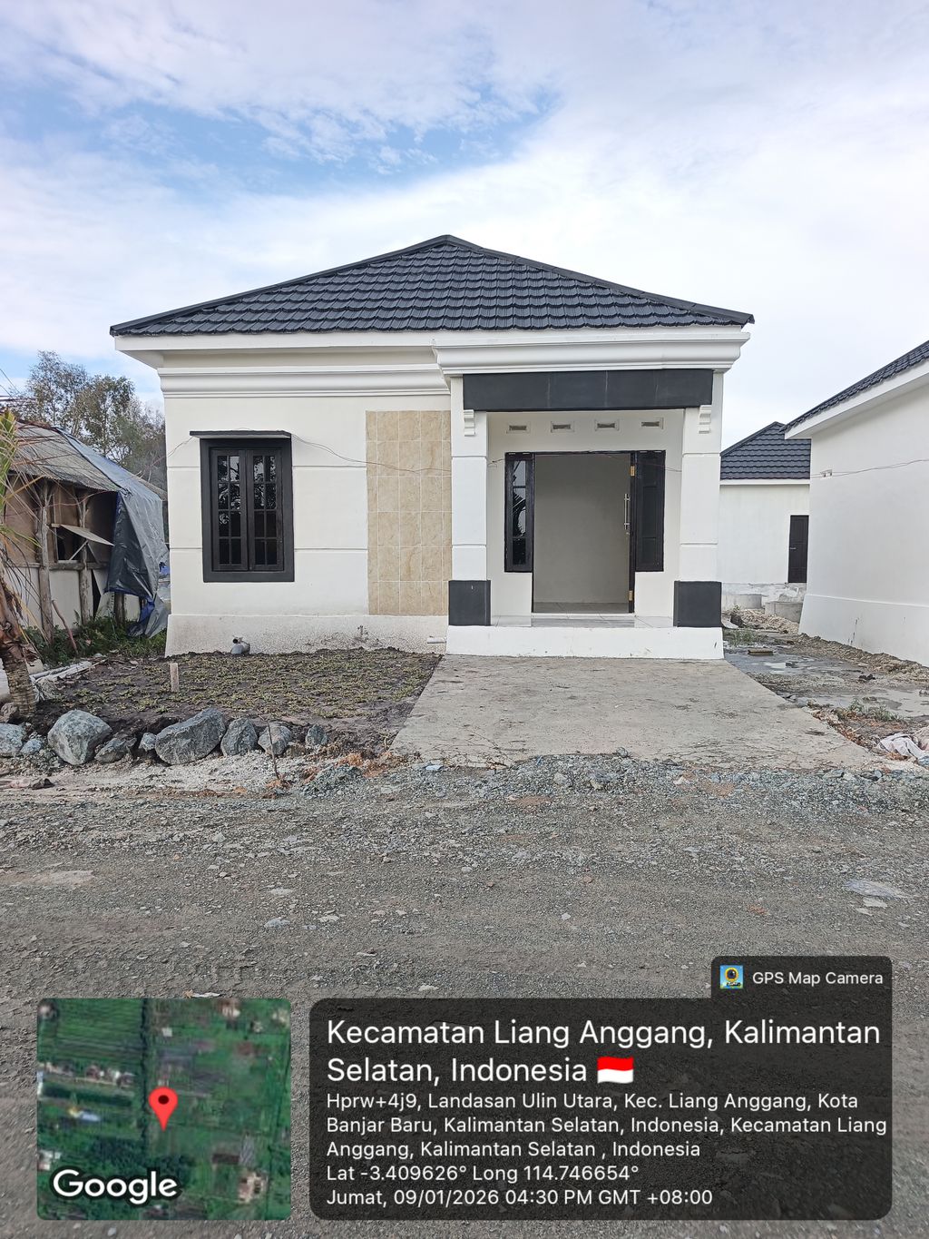 foto contoh rumah perumahan BELVIA SINERGIA