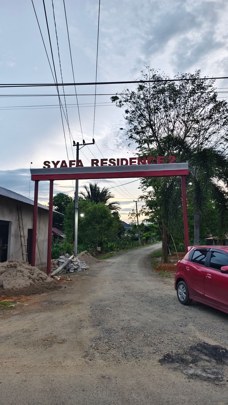 foto gerbang perumahan SYAFA RESIDENCE 2